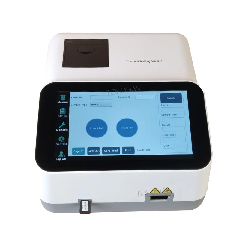 

LHBKD150 Auto POCT Dry Fluorescence Immunoassay Analyzer Price Dry Fluoroimmunoassay Analyser