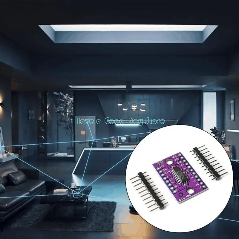 462D Efficient 74HC4051 8Channel Analog Multiplexer Selectors Module For Sensors Data Acquisition Systems for Electronics