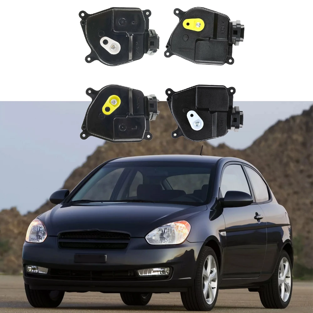 Front/Rear Right Left Door Lock Actuator For Hyundai Accent Kia Rio 1.6L L4 2006 2007 2008 2009 2010 2011 95736-1G020