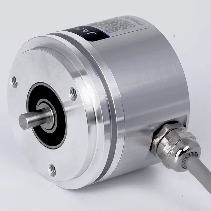 Hengxiang SM58 58mm outer diameter multiturn encoder solid shaft 6/8/10mm tamagawa encoder 39 bits