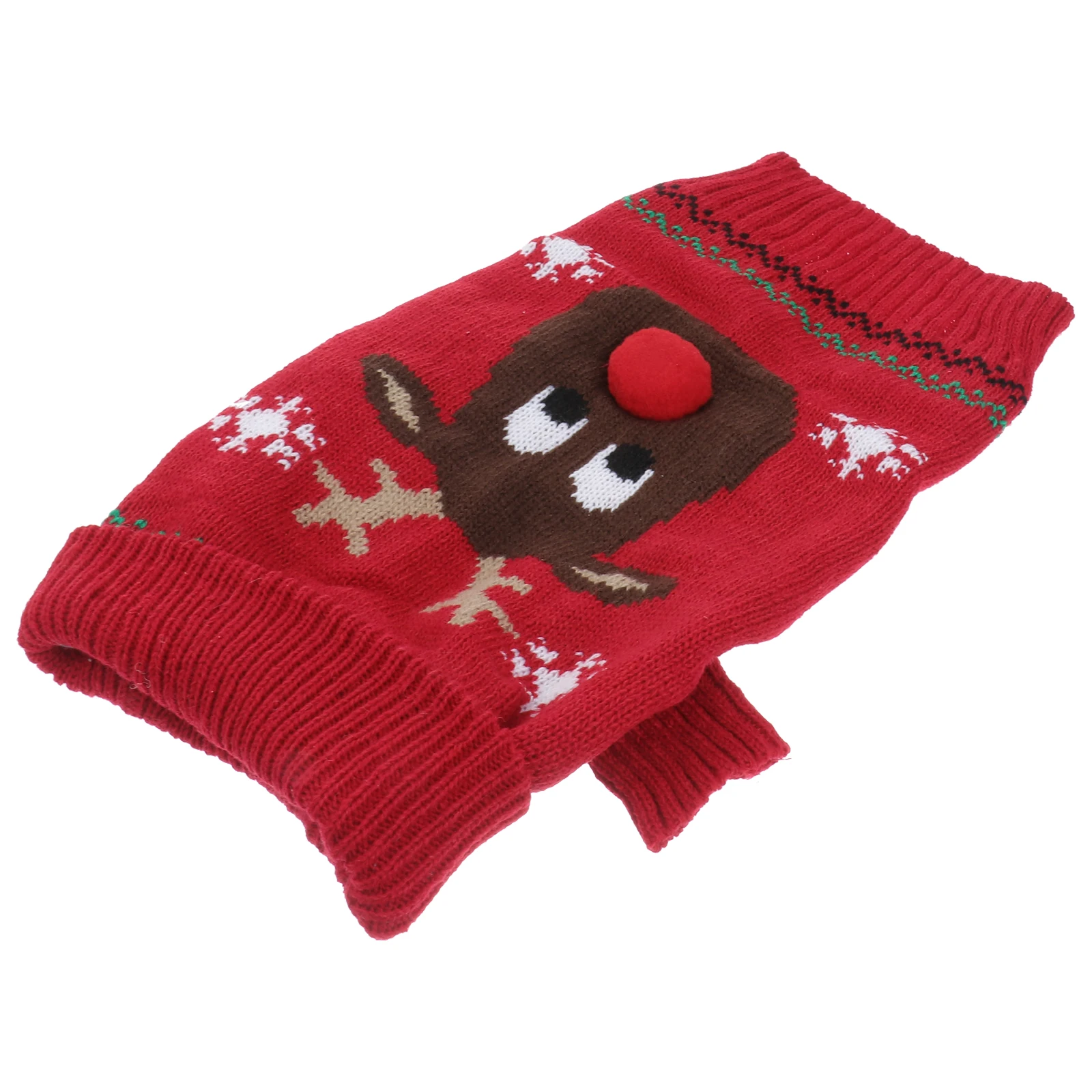 

Holiday Pet Christmas Sweater Winter Dog Costume Design For Small Large Dogs No Sleeve Pullover Pet Sweaters
