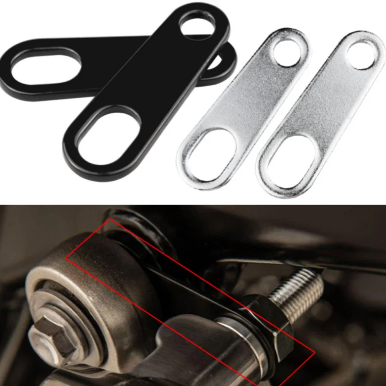 Vintage Motorcycle Rear Turn Signal Relocation Bracket, Shock Mount Holder for Honda CG125 GN125, Harley Cafe Racer Custom