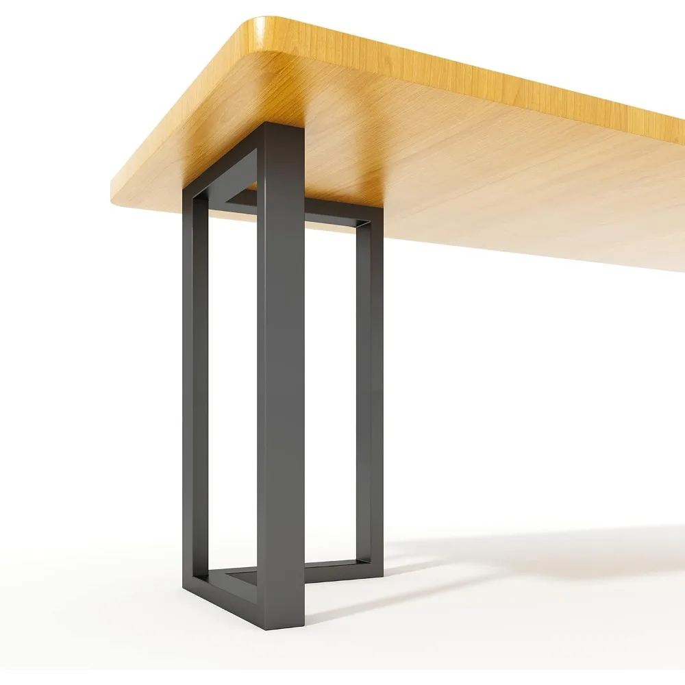 

Metal Table Legs 28 Inch,Table Legs Replacement Heavy Duty Square Tube Desk Legs Furniture