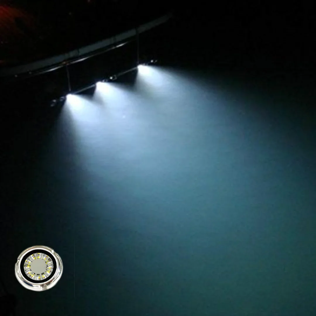 

IP68 Waterproof RGBW Underwater Led Boat Light For Night Fishing Boat