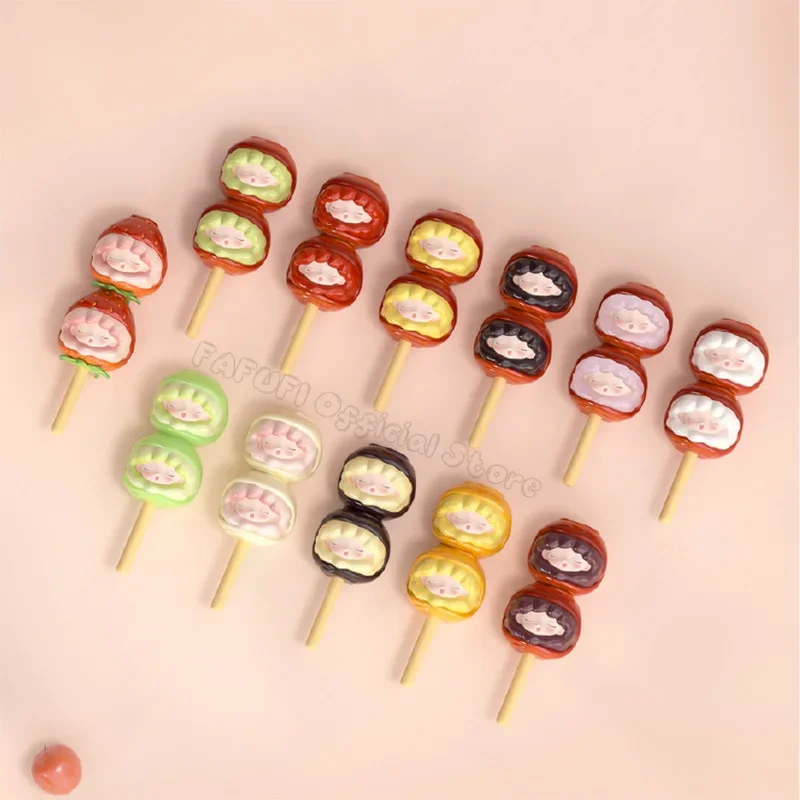 

Yumo One Bite Sweet Mini Tomatoes On Sticks Series Blind Box Toys Mystery Box Original Figure Cute Doll Kawaii Model Gift