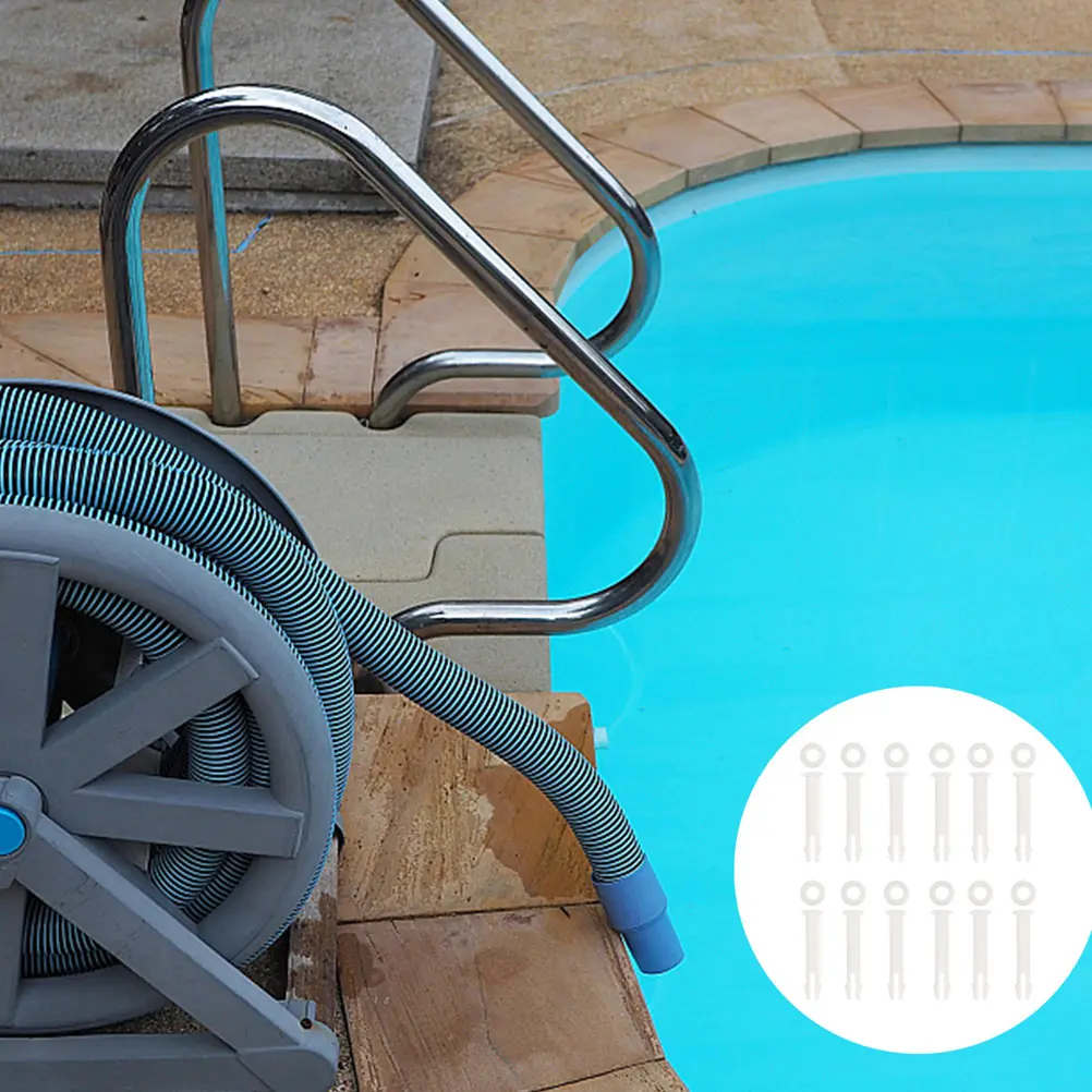 

24 Pcs Pool Connector Pins Plastic with Adapter Joint Parts Connections Kids Accessories Connecting Abs above Ground Child