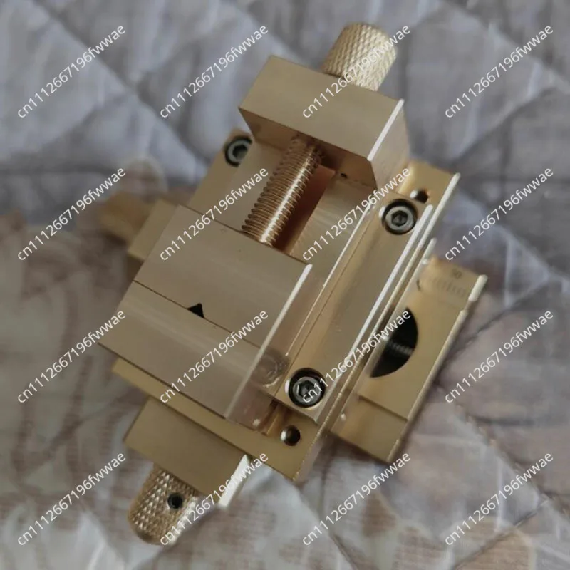 XY Axis Adjustable Miniature Stage -  Micro Cross Slide Vise with Dovetail Guide
