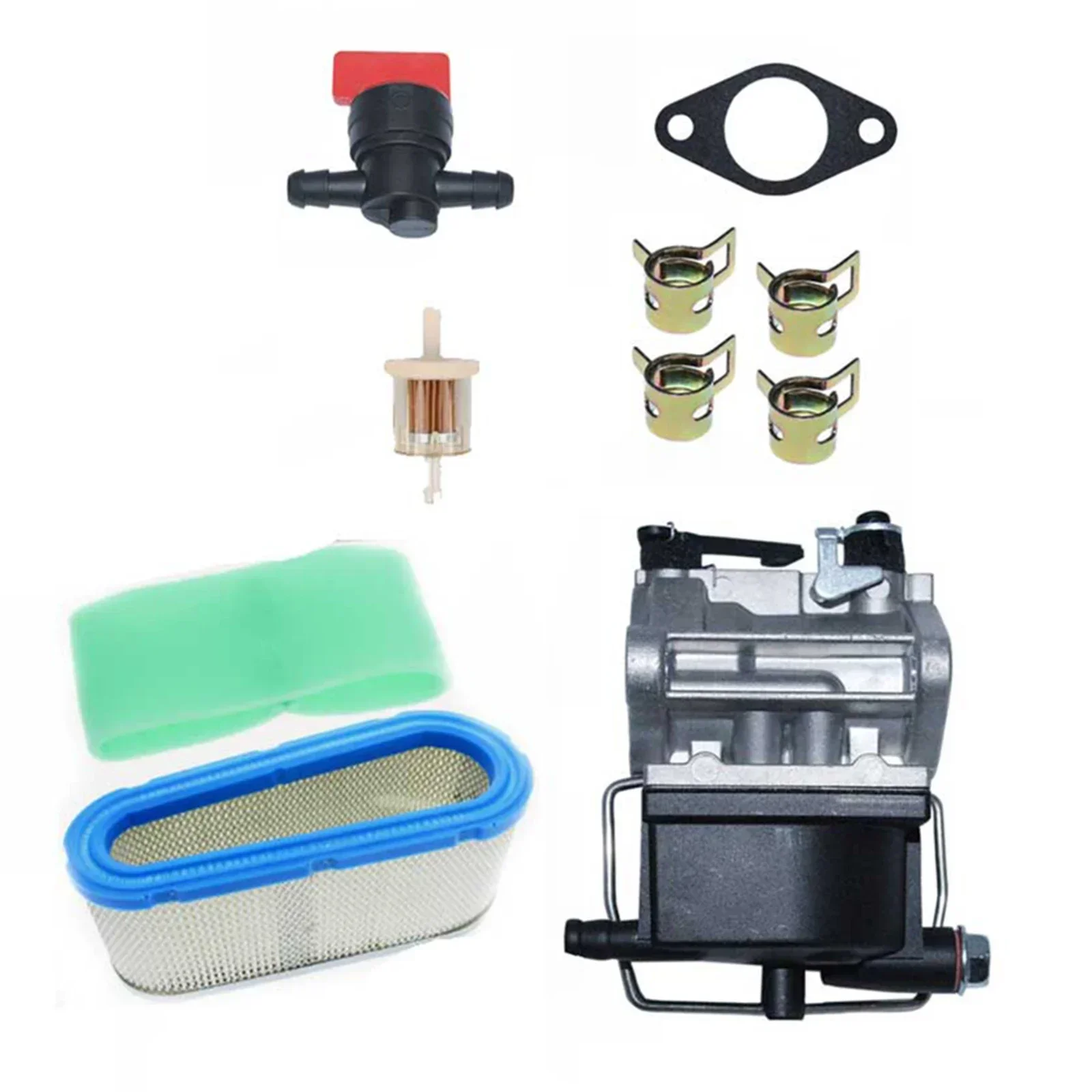 Carburetor Air Filter Kit For Tecumseh OHV110 OHV115 OHV120 OHV125 OHV130 OHV135 OV358EA Tractor Garden Tool Parts