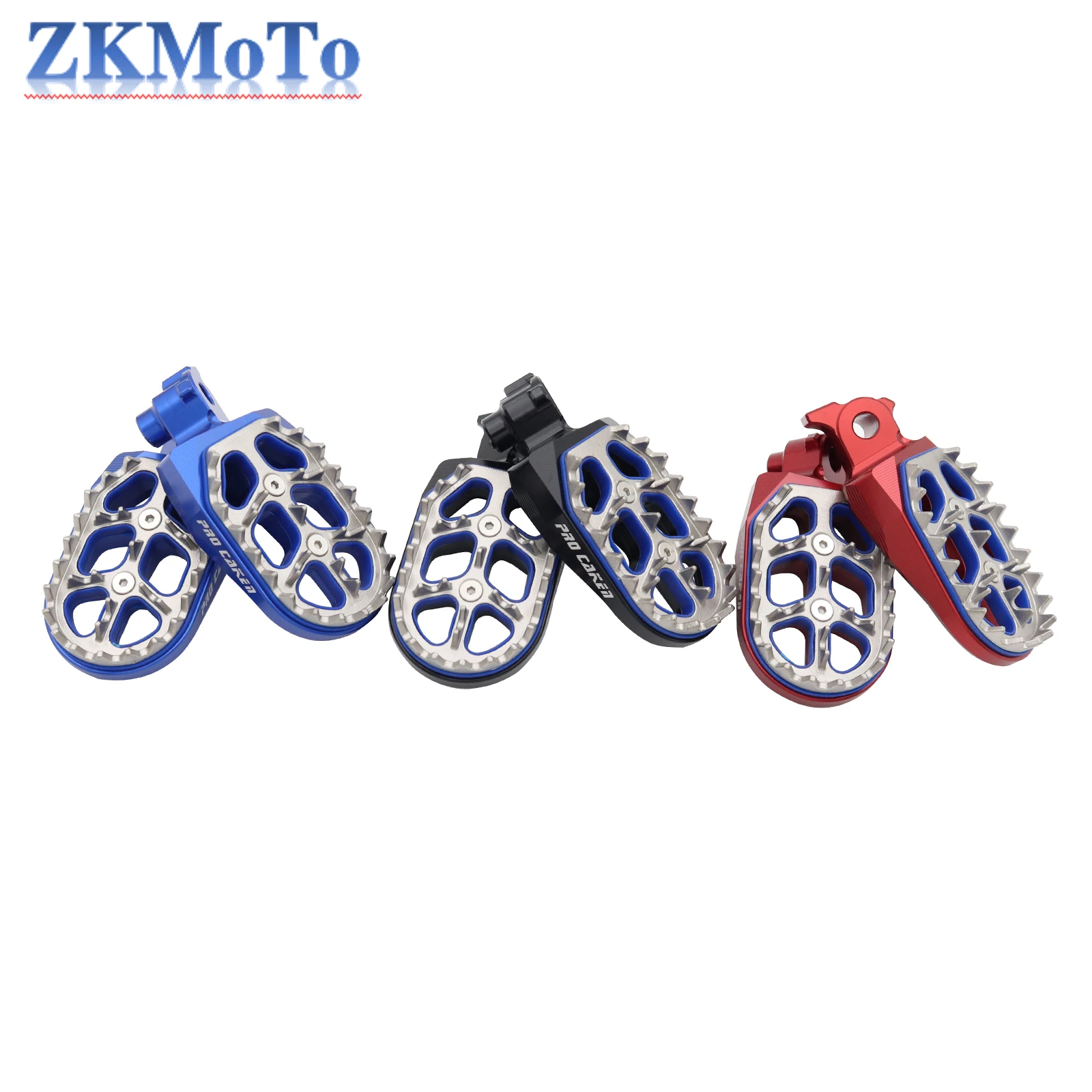 For Yamaha Tenere 700 XTZ 700 2019-2024 Motorcycle Foot Pegs Foot Rest Footpegs Forged Wide T700 XTZ700 Tenere700 Rally Edition