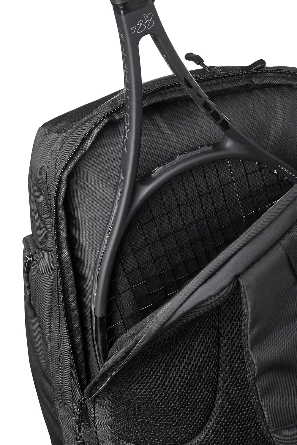 Wilson-mochila de tenis para 2 raquetas, bolsa de tenis para 2 raquetas con compartimentos de aislamiento, color negro Pro Staff s V13 Super Tour Team