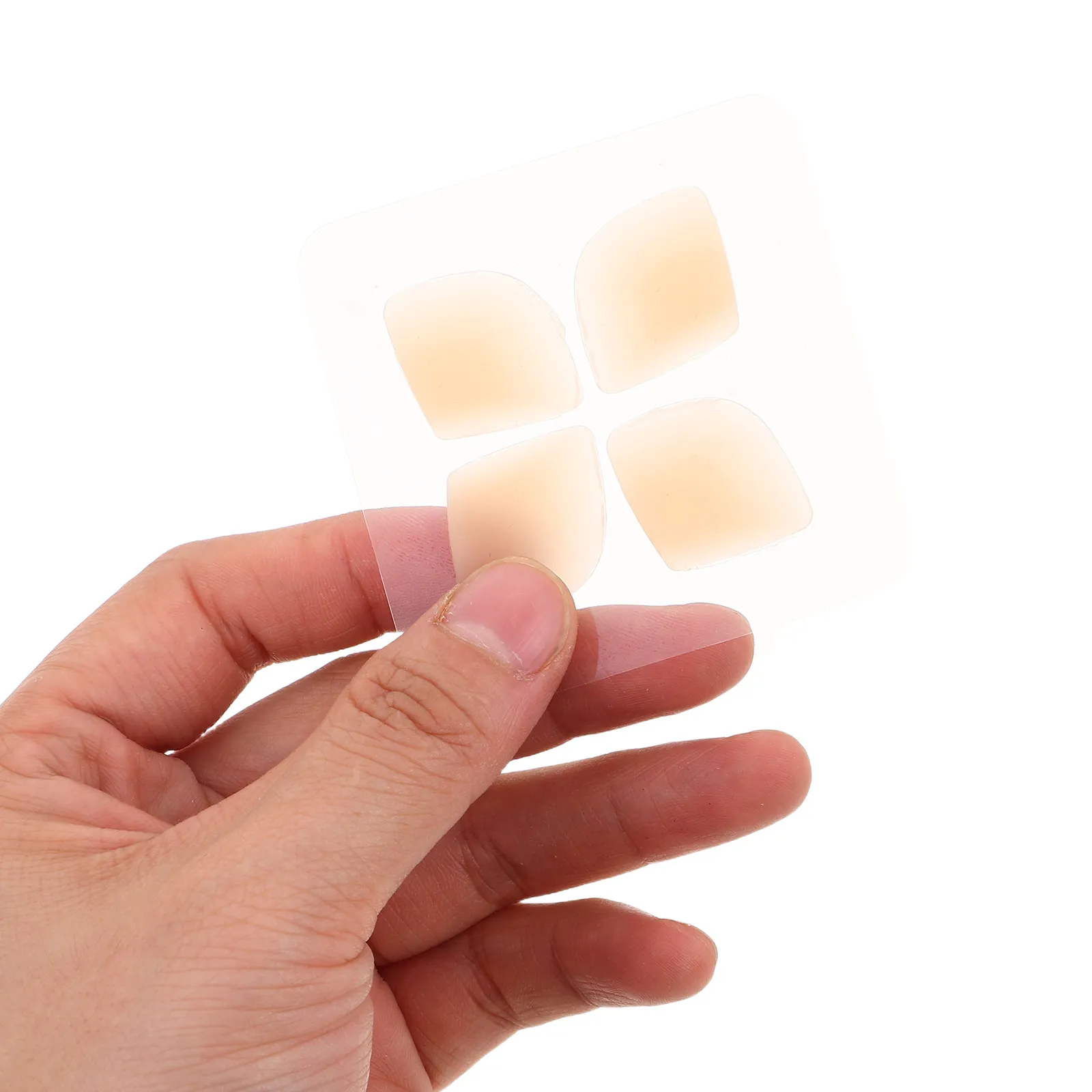 

12Pcs Transparent Silicone Ear Patches Invisible Ear Support Stickers for Posture Correction V-Shaped Face Training Contour