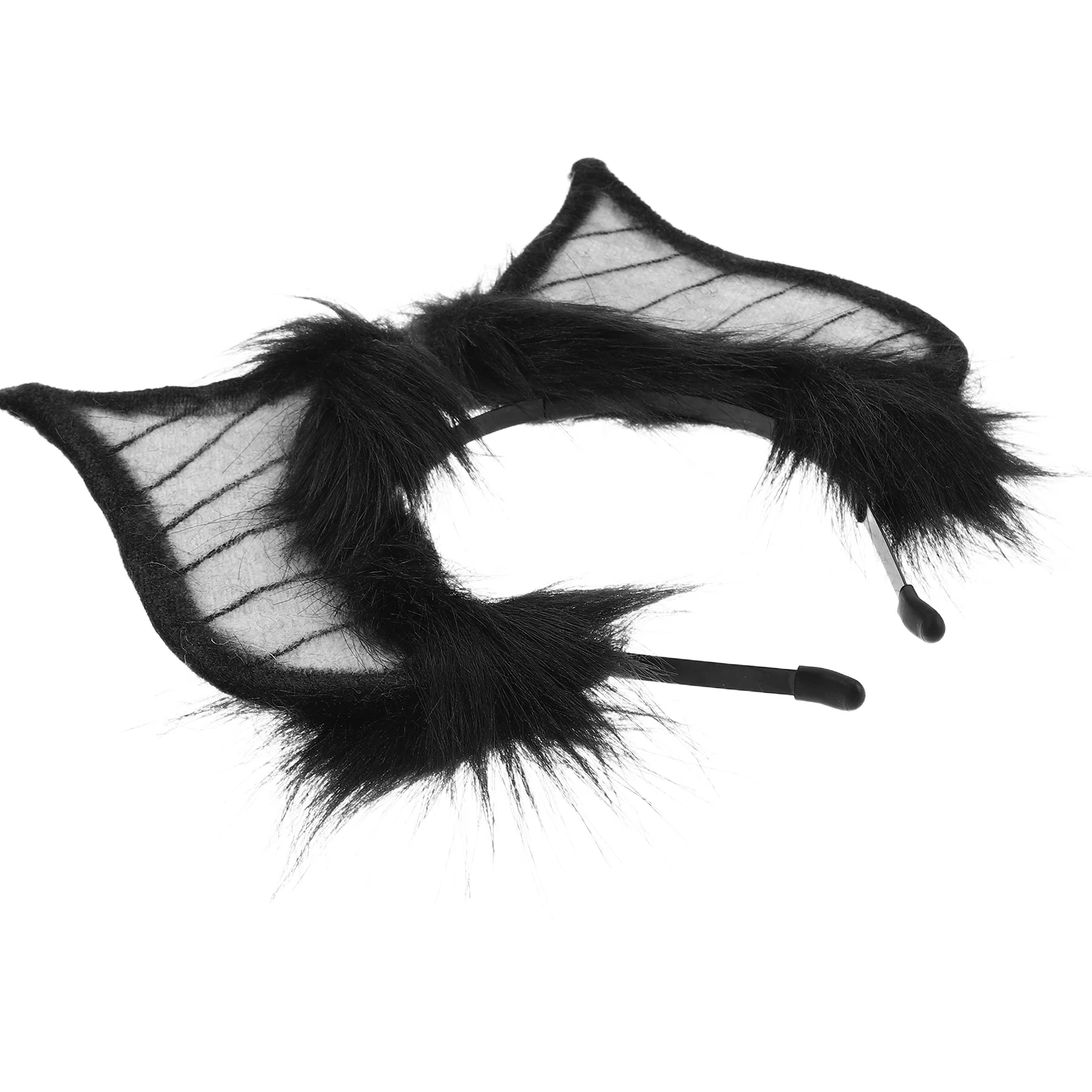 

Bat Beast Ear Headband Wing Faux Cosplay Animal Ears Headwear Black Adult Miss