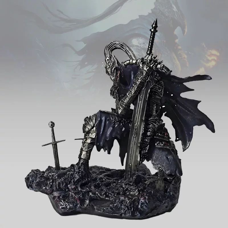 Dark Souls Kneeling Pose Statue Action Figures Pvc Collectible Game Figure Ornament Desktop Model Toy Pc Case Decoration Gifts