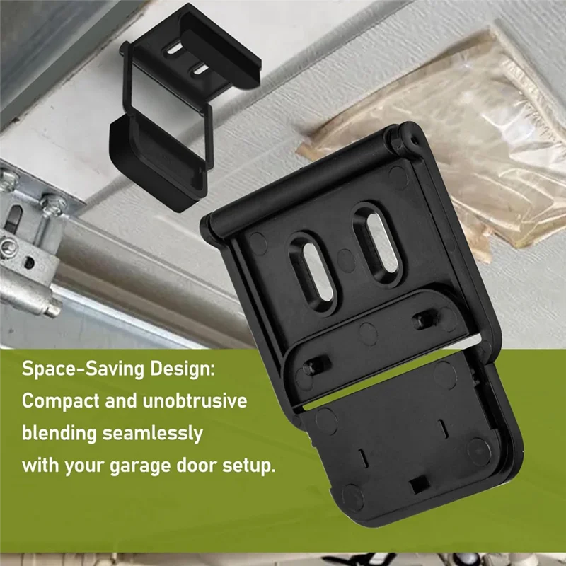 

A93E-Garage Door Bracket For Ring Alarm Contact Sensor 2Pcs, For Ring Sensor Mounting Bracket Security Accessories