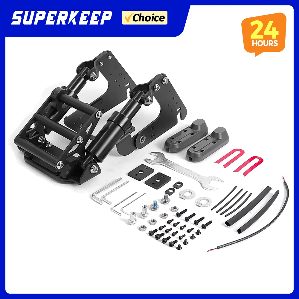 Modifited Rear Shock Absorber With Tools For Ninebot Max G30 Electric Scooter Upgraded Rear Suspension Kit Accessories Parts