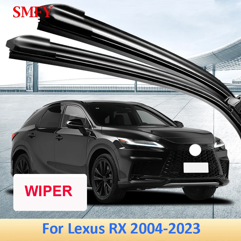 For Lexus RX RX300 RX350H RX450H RX500 2004-2023 Car Wiper Front Wiper Blades Front Windshield Wiper Strips Sets