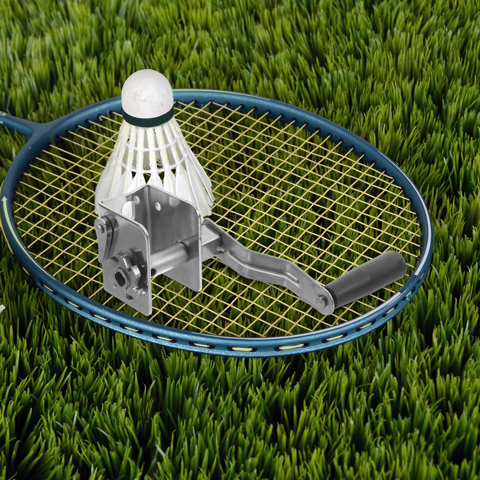 Outdoor Sports Fitness Crank Tensioner Badminton Volleyball Net Stringing Tool Net Tensioning Device