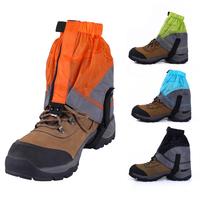 1 Pair Adjustable Leg Gaiters with Fastener Tape Waterproof Lightweight Boots Shoes Low Ankle Gaiters Leg Guards