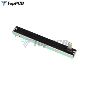 5PCS Trượt chiết áp Điện trở trượt gần đây Máy trộn Trình trộn B103 10K ohm 75mm Kênh Kênh fader để điều chỉnh tối 10 Fader trượt bán hàng chính - №1