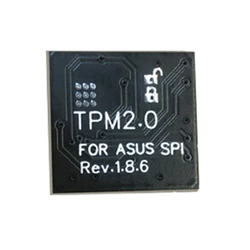 TPM 2.0 şifreleme güvenlik modülü uzaktan kart ASUS anakart için 14 Pin SPI TPM2.0 güvenlik modülü