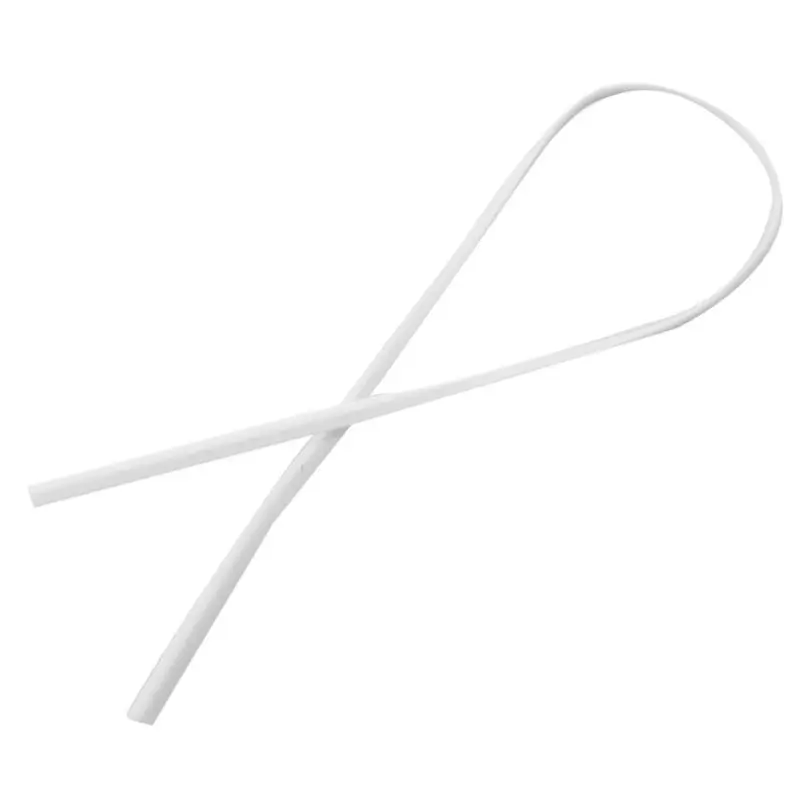 A74E-260Pcs Cable Organizer Binding Packaging Wire Twist Ties White 150X2.2Mm