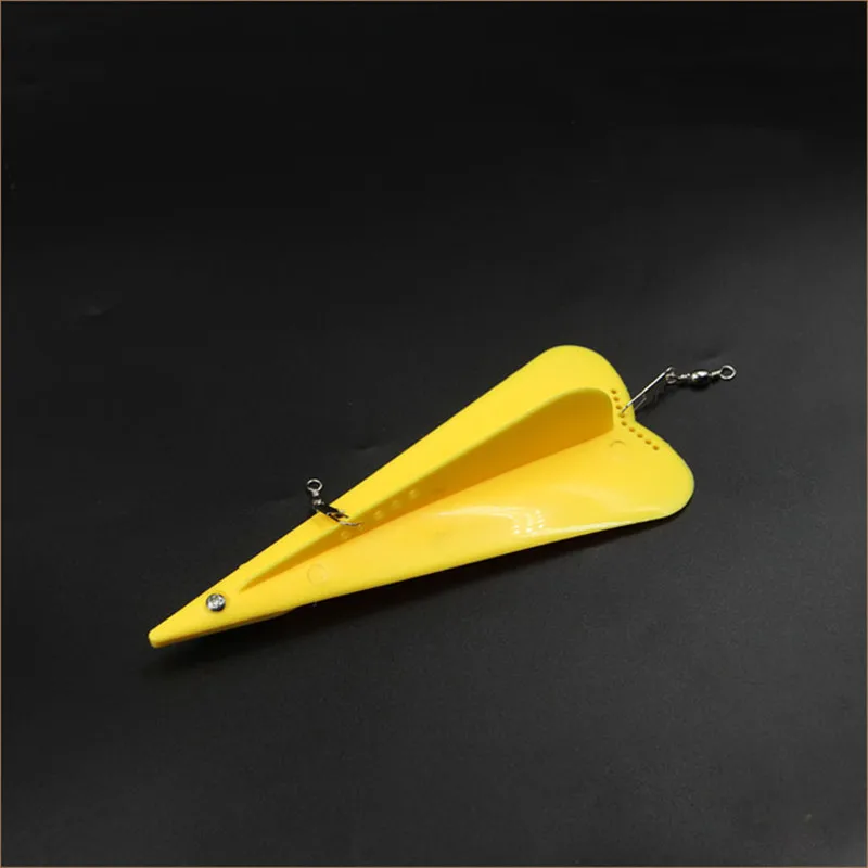 17.8*7.5CM Diving Board Artificial Bait Weight Sea Fishing Rigging Swivel Trolling Diver Planner Pesca Iscas Tackle Fishing Tool