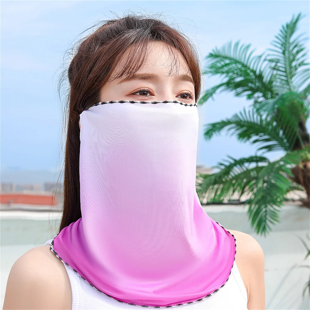 Cycling Mask Skin Friendly Dustproof Face Protection Outdoor Sun Protection Breathable Sunscreen Mask Cycling Equipment