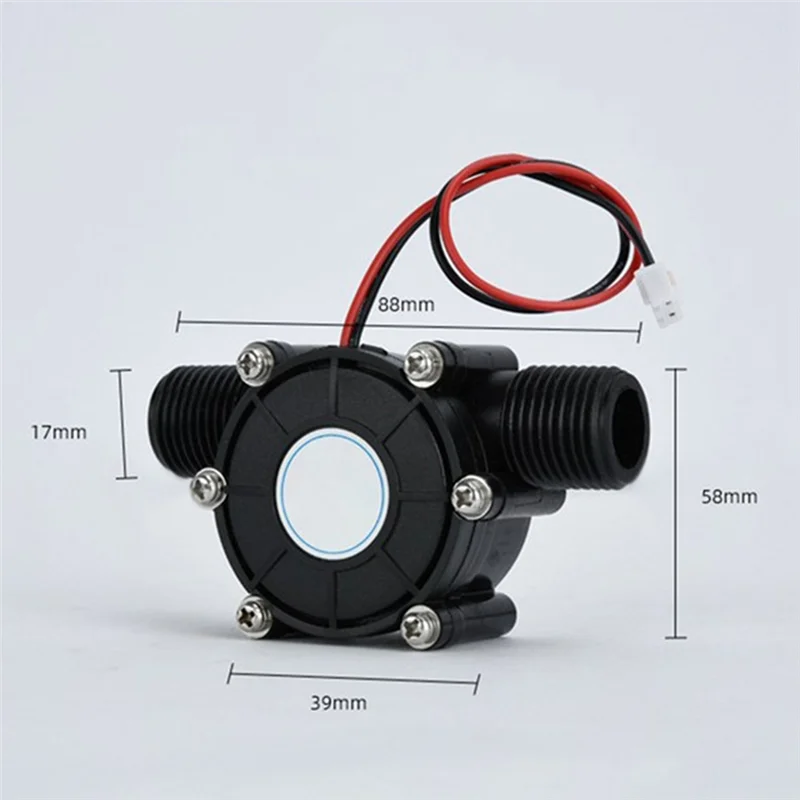 Generador Micro-Hydro, turbina generadora de flujo de agua de CC, 80V, 10W, grifo hidroeléctrico, flujo hidráulico de agua, bricolaje