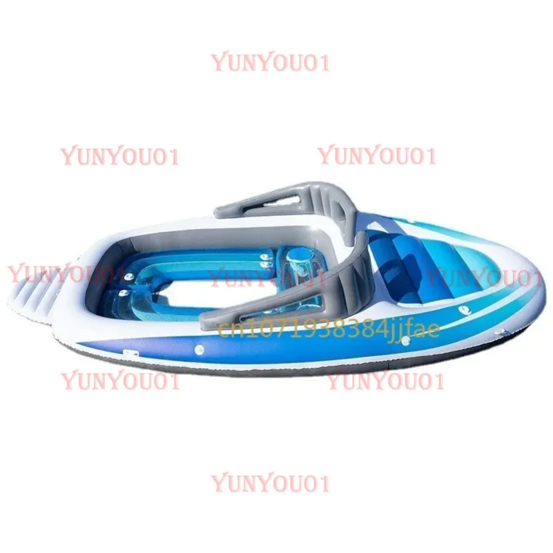 

Кама Flotante Inflable De PVC Para 4-6 Personas, Barco Pirata, Corte, Fila Flotante Para Varias Personas