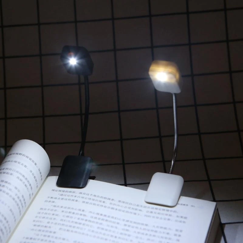 For & Notebook Reading Light LED Book Light Table Lamp Mini Flexible Clip top sale