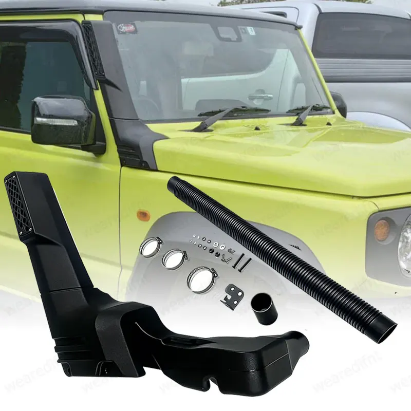 

Off Road 4x4 Car Exterior Accessories Air Intake Snorkel Kits For 2019+ SUZUKI Jimny JB64 JB74 Auto Parts Wader Breath Hose Tube