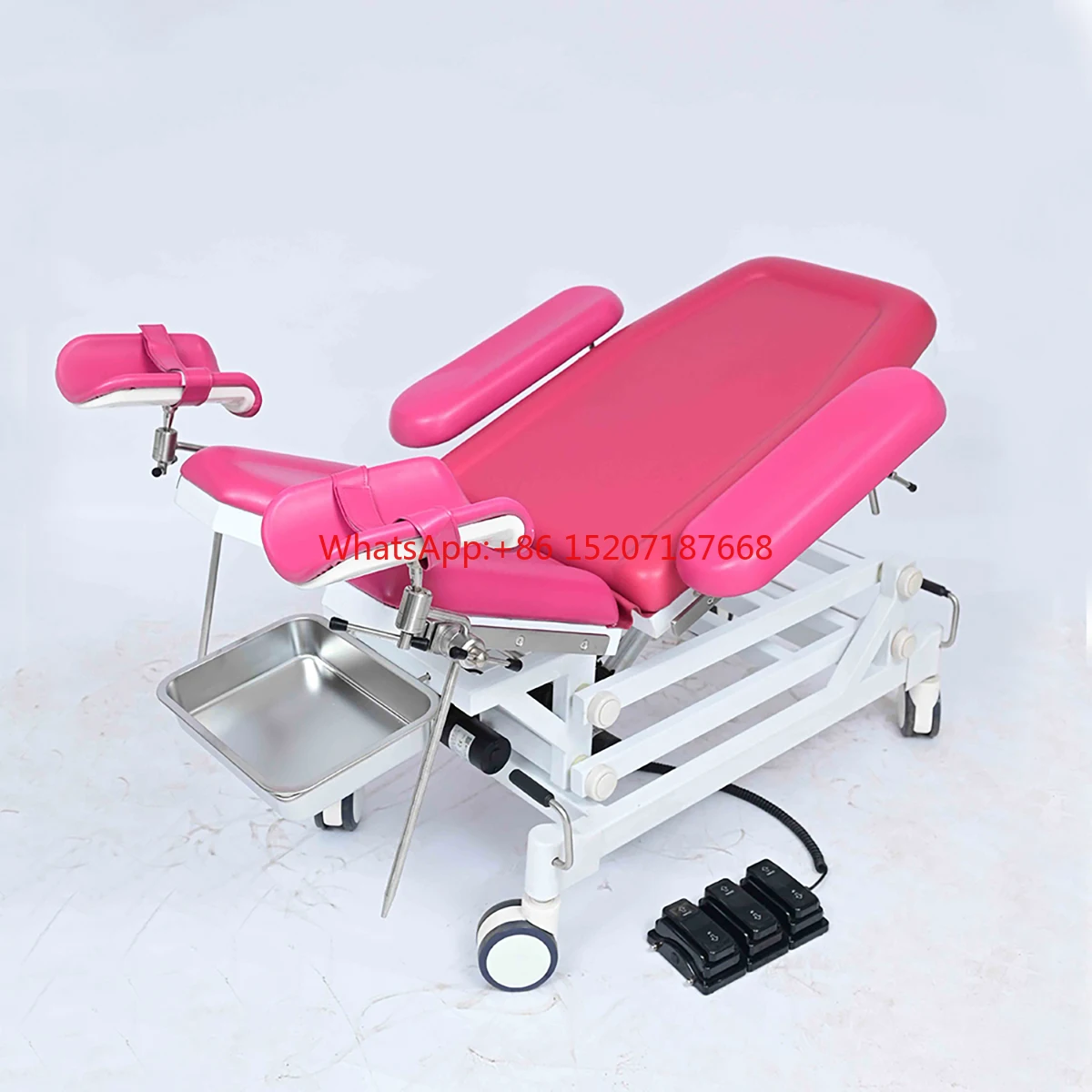 SIN-SDT01Hospital medical gynecology chair mobile electric gynecological examination chair obstetric delivery exam bed