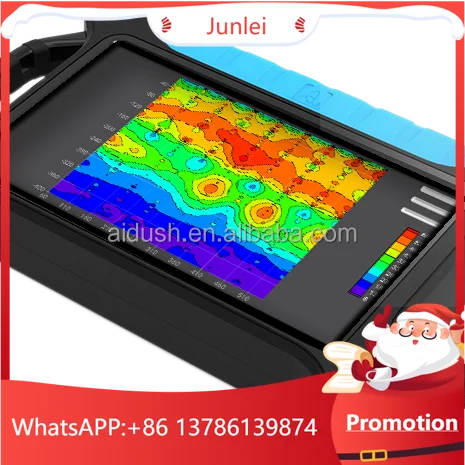

New ADMT-60K-X 5M 10M 20M 40M 60M depth 3D Touch screen type cavity mineral metal gold gem treasure detector