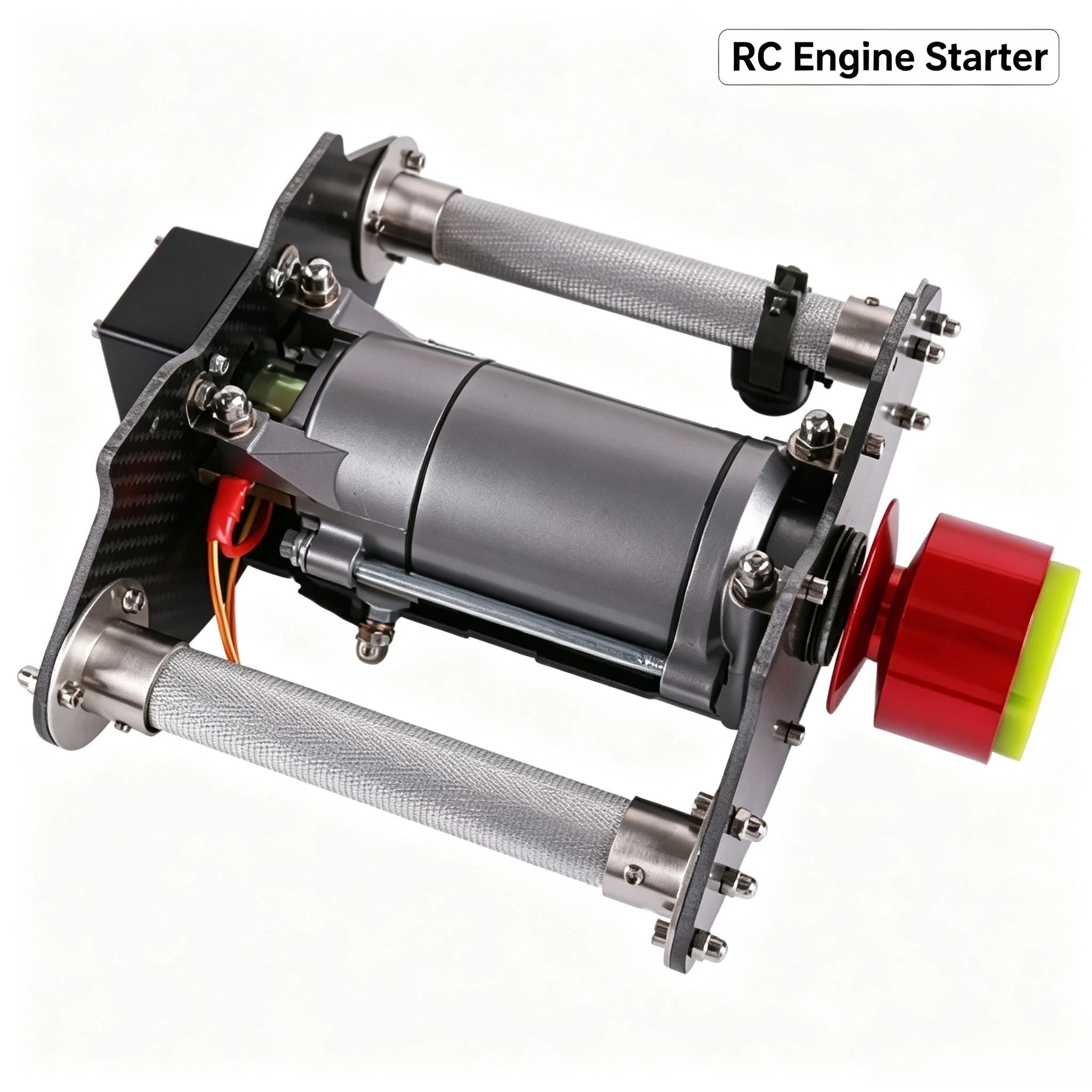 TOC250 High Torque RC Engine Starter Fits 80CC-250CC Large Fixed Wing Model Aircraft Powerful Electric Starting Tool