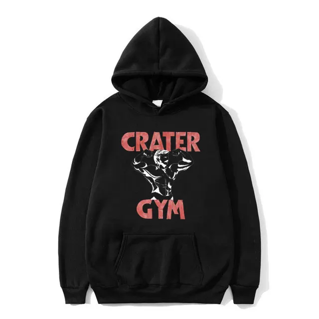 Funny Love Lies Bleeding Crater Gym Meme Graphic Hoodie Men Women Fitness Gym Oversized Sweatshirt Male Cotton Pullover Hoodies