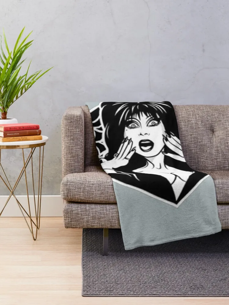 ELVIRA shocker Throw Blanket Soft Beds Retros Decorative Sofa christmas decoration Blankets