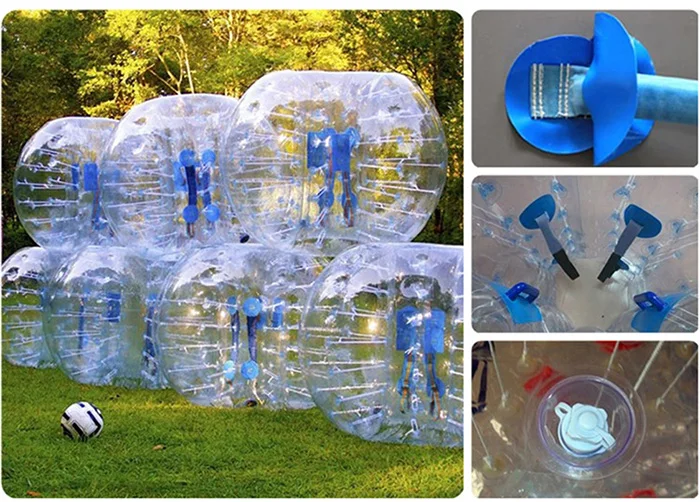 مخصص الإنسان الحجم كرة القدم فقاعة نفخ الوفير فقاعة الكرة لكرة القدم #6