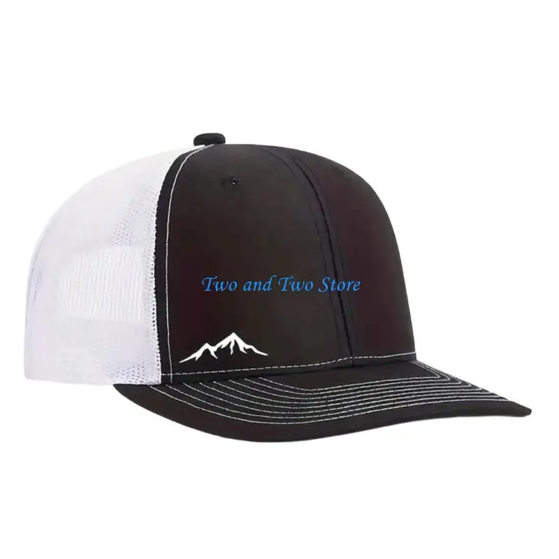 HX6F Multiuse Flat Brims Sun Hat Breathable Fabric Baseball Hat For Women Men Unisex Cycling Jogging And Everyday Wear
