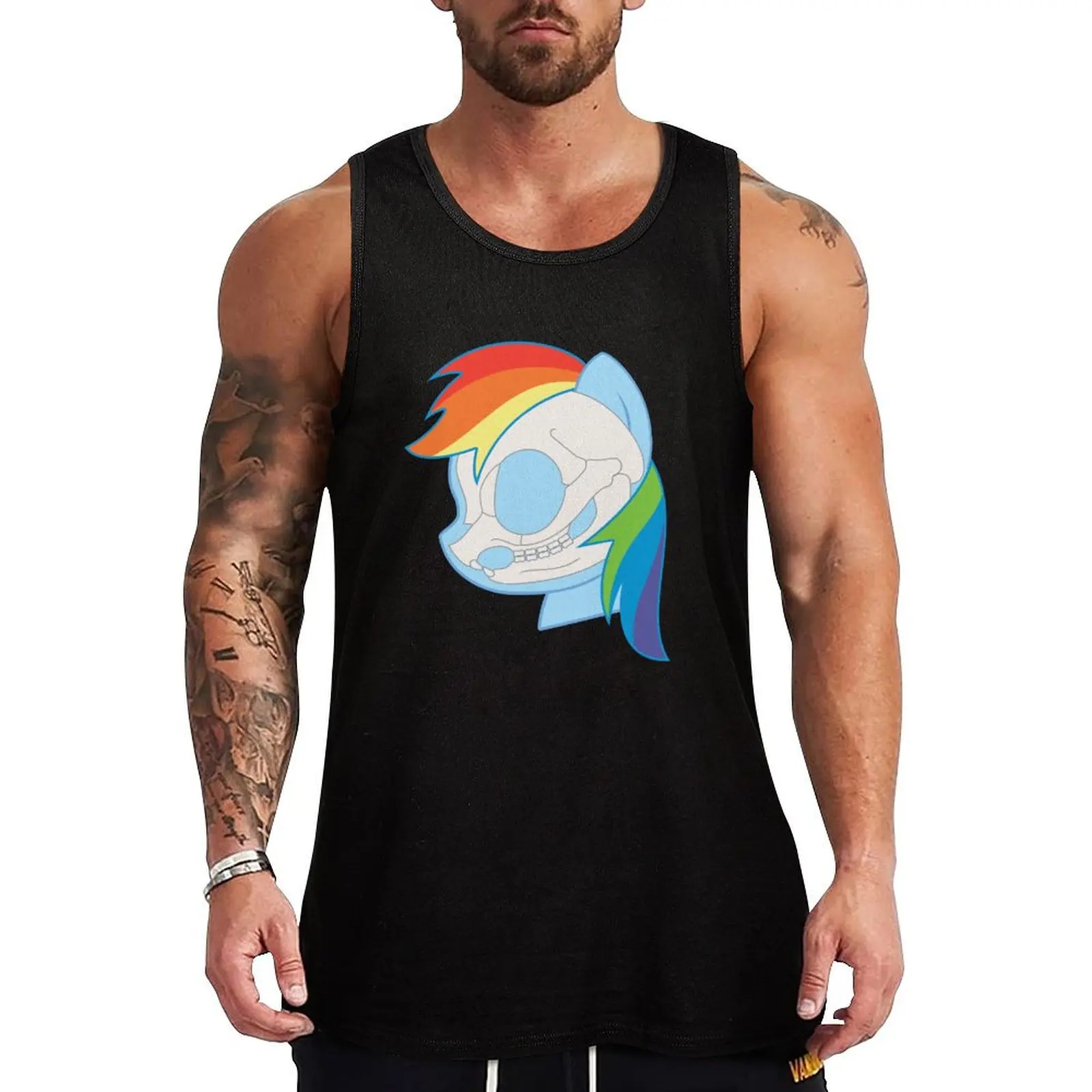 

RD skull Tank Top Gym clothes Men's sleeveless sleeveless vests