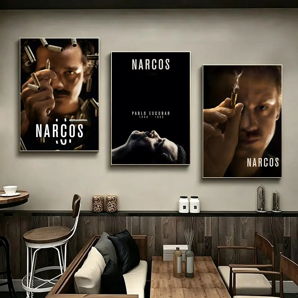 Drama Narcos Poster Poster HD Printing Modern Minimalist Style Wall Art Home Decor For Office Bedroom Gift