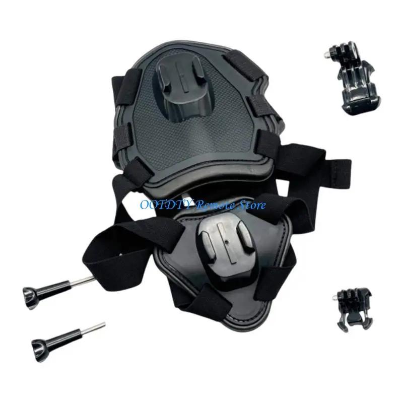 DXAB Dog Harness Mount For Camera Attachment Straps Secures fit Most Size Easy Setups