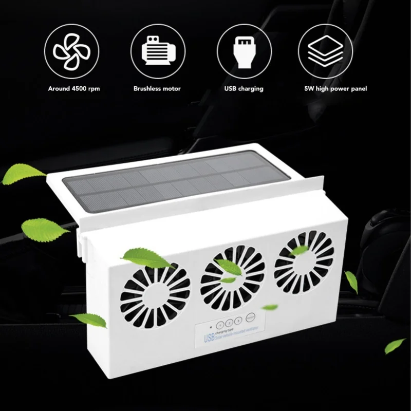 3-heads-solar-car-exhaust-fan-odor-removal-multifunctional-air-purifier-cooling-fan-for-automotive-home-office