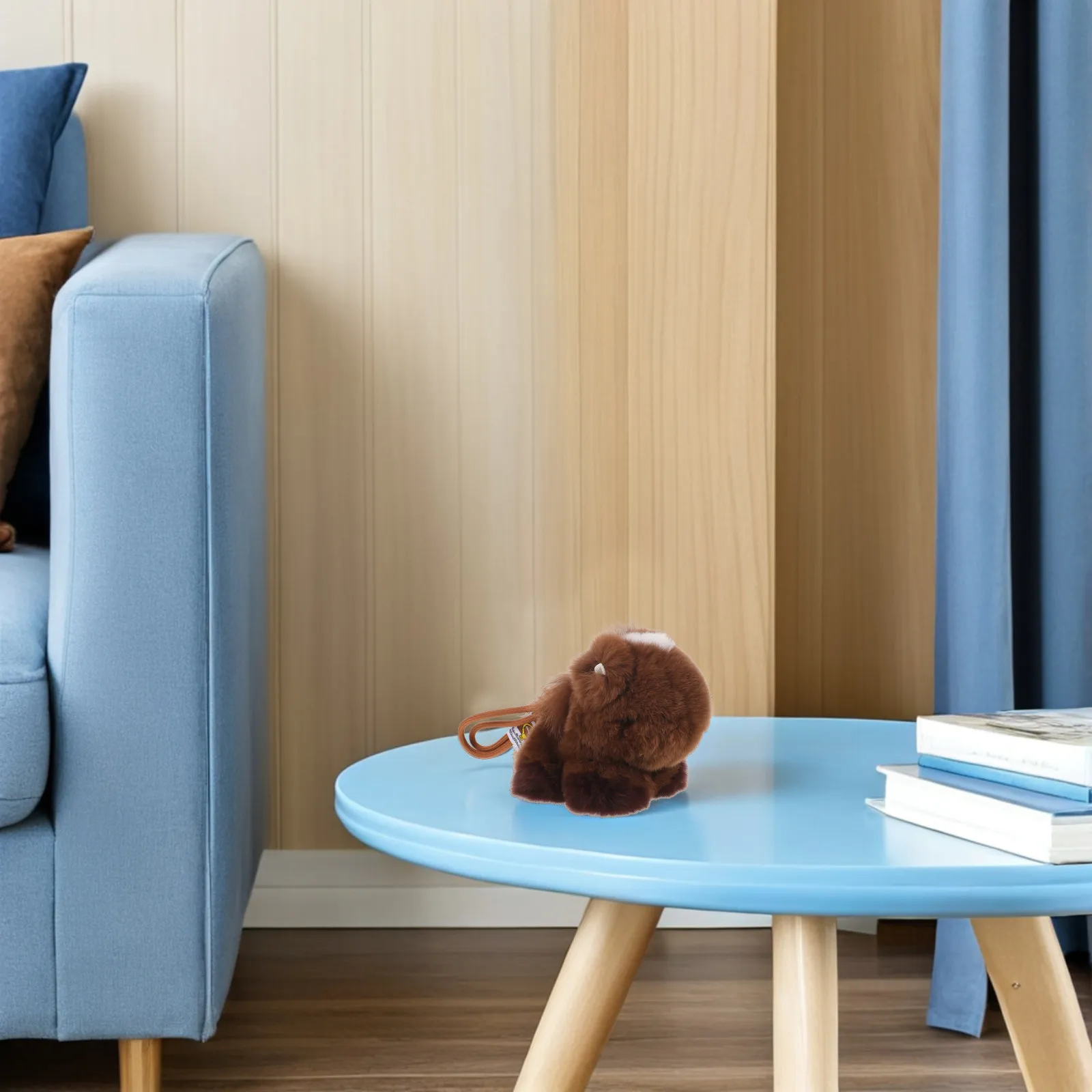 

Мягкий брелок-подвеска в виде лошади, реалистичный дизайн, для рюкзака, сумки, ключей от машины, украшение по фен-шуй