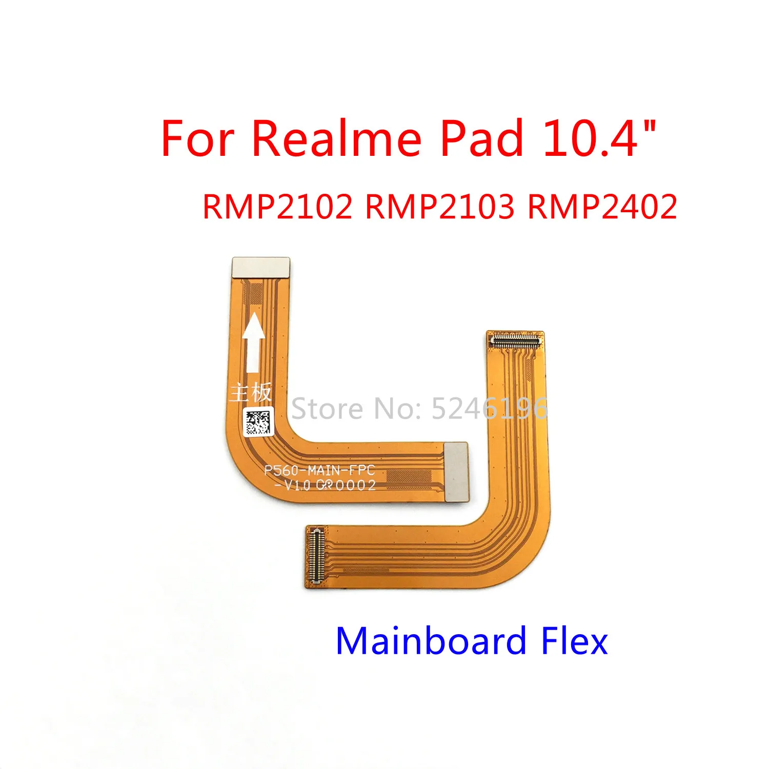 

1 шт., основная плата, USB-зарядка, гибкий кабель для материнской платы для Realme Pad 10,4 дюйма, RMP2102 RMP2103, RMP2402, запасная часть. ﻿