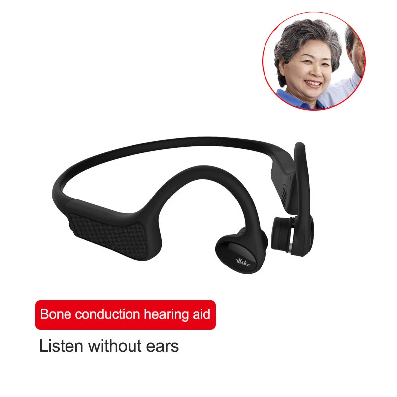 TS1+  Vlike Bone Conduction Hearing Aid, Rechargeable Hearing Aid