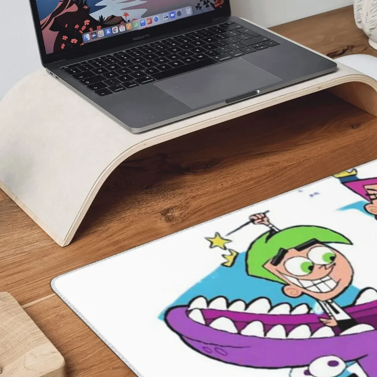 Fairly Oddparents Cosmo Large Mouse Pad Computer Keyboard Mouse Mat Gamer PC Laptop Desk Mat Office Accessories Table Mats