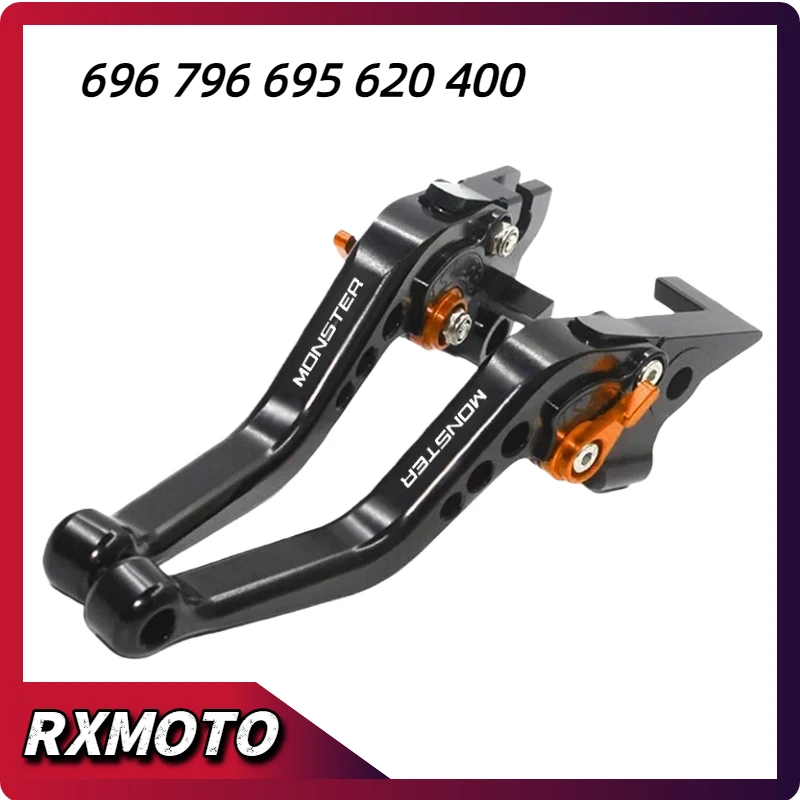 

Motorcycle Accessories Adjustable Brake Clutch Levers For DUCATI MONSTER 696 796 695 620 400
