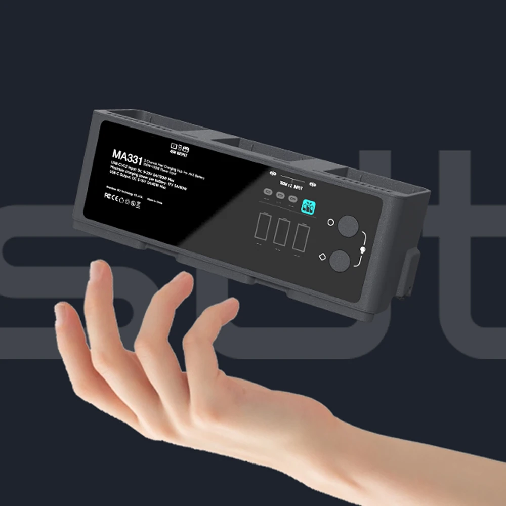 isdt-ma331-200w-doppio-100w-batteria-intelligente-ricarica-rapida-butler-spina-usb-tipo-c-aggiornamenti-ota-per-dji-air3-antenna-fpv-drone