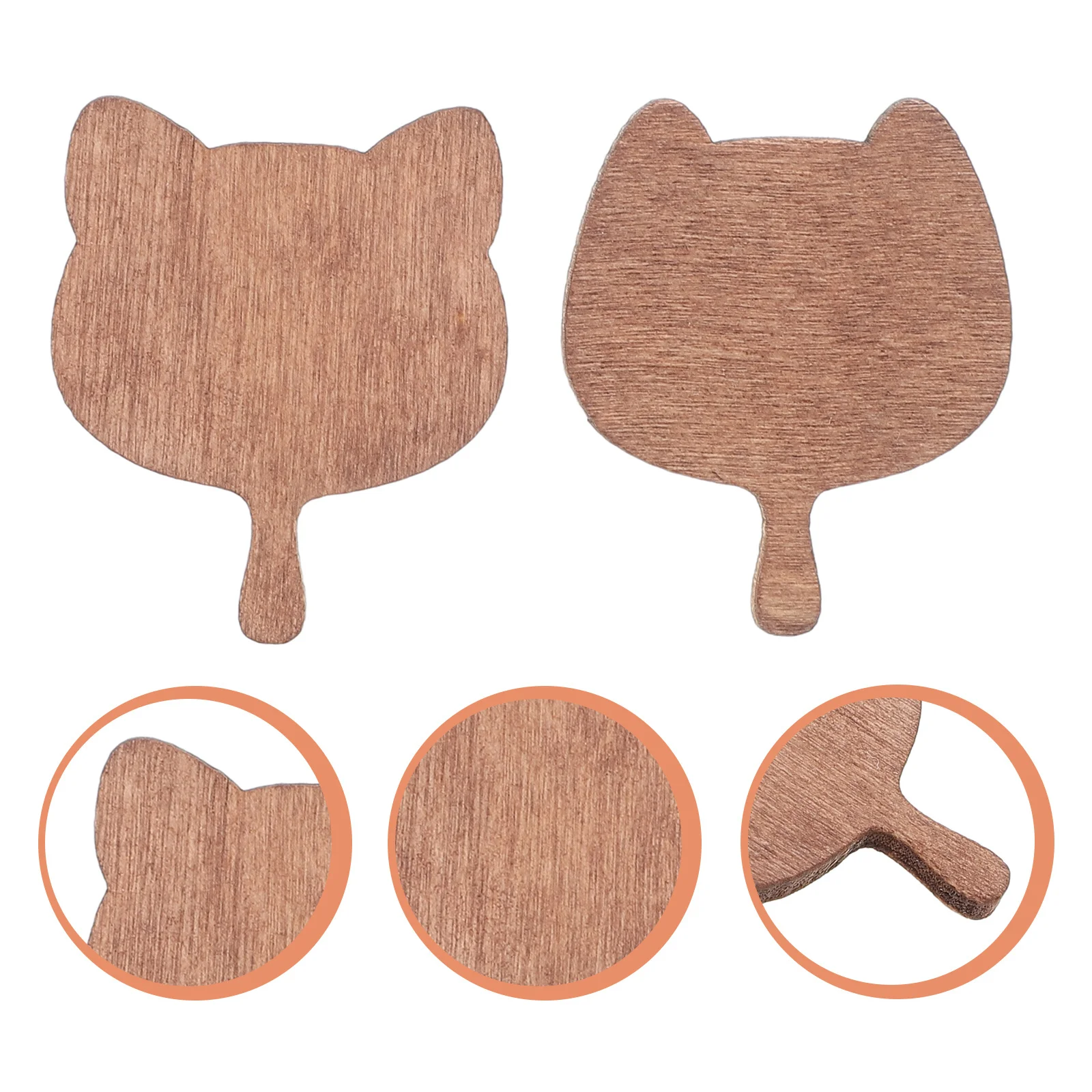 

20Pcs Miniature Wooden Cutting Boards Realistic Micro Scene Tray Pretend Play Kitchen Accessories Creative Home Decor