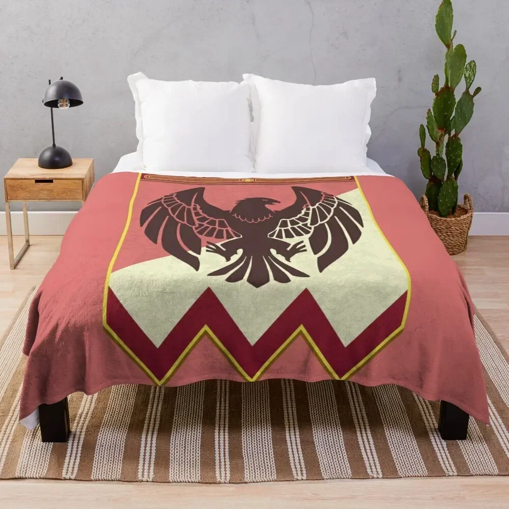 

Fire Emblem 3 Houses: Black Eagles Banner Throw Blanket Warm Comfortable Blanket for Office Napping
